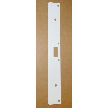 Don-Jo 1-3/4" x 18" Single Hole Strike AST21341WH